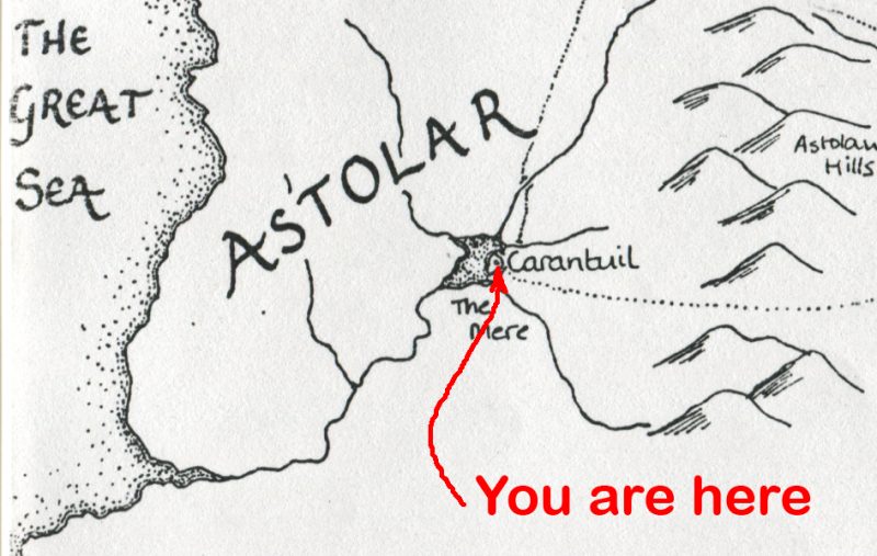Excerpt from original map